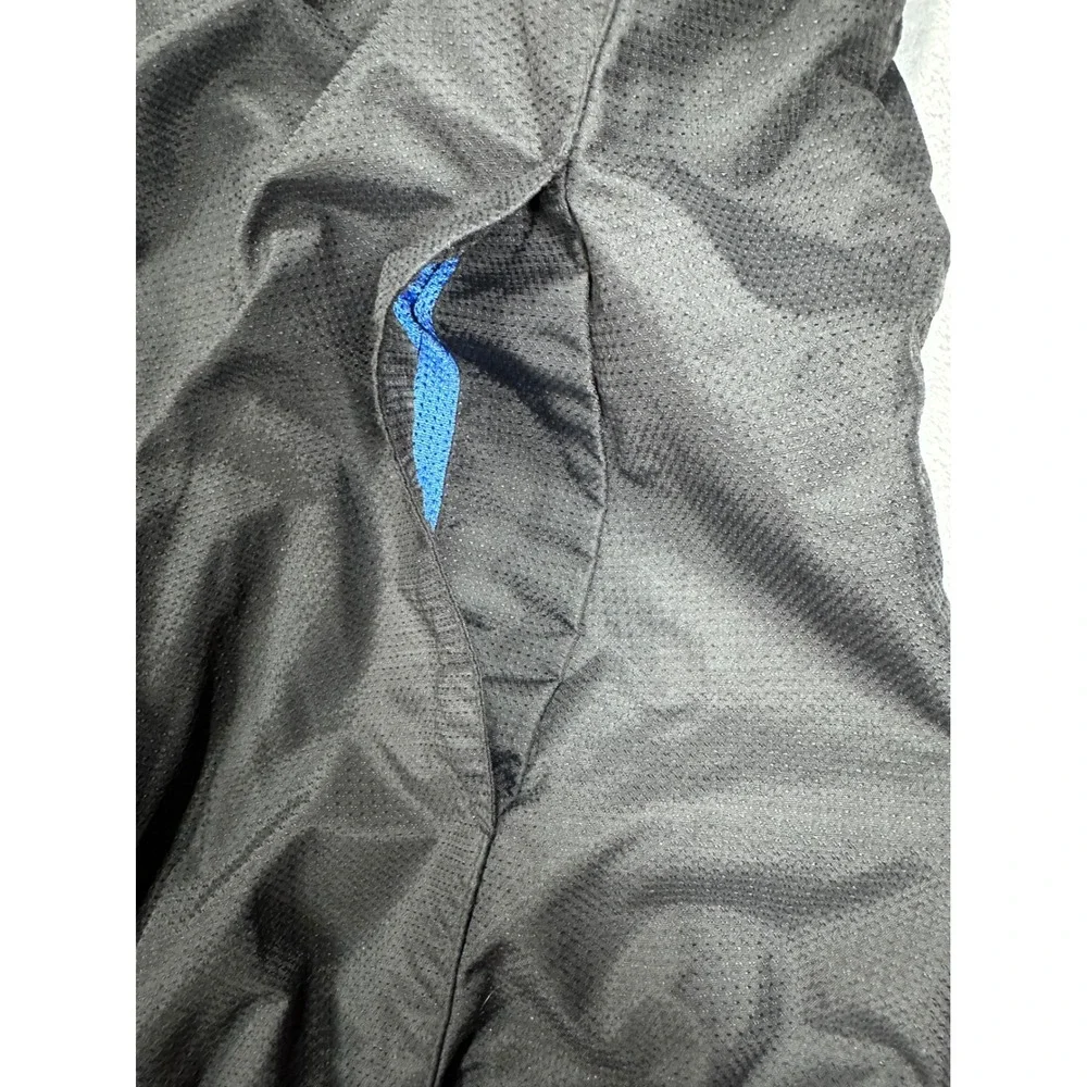 Majestic Authentic New York Mets Windbreaker Jacket‎ Mens XXL Black Blue 1/4 Zip